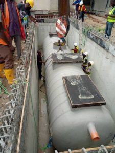 Sewage Treatment Plant for “The Altona” Ikoyi, Lagos.